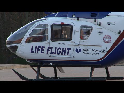 Fall victim requires Lifeflight in Blackstone, Ma