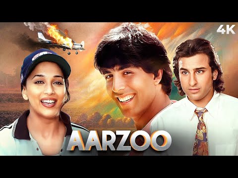 Aarzoo (1999) Full Hindi Movie (4K) | Akshay Kumar & Madhuri & Saif Ali Khan | Bollywood Movies