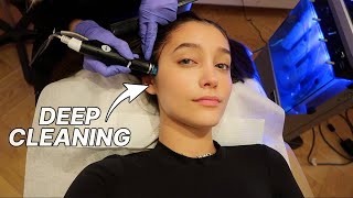 i went to a head spa to get my scalp deep cleaned...