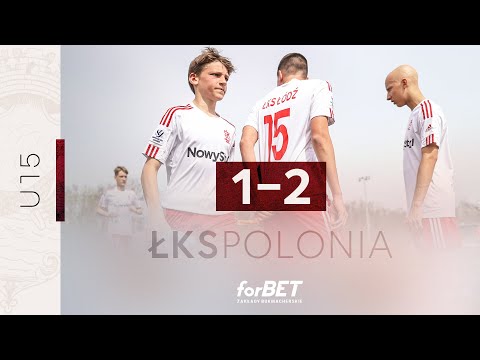 CLJ U15: ŁKS Łódź - Polonia Warszawa 1:2 | SKRÓT MECZU