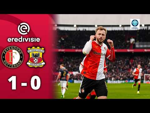 Chancenfeurwerk! Tengstedt trifft und sichert den Heimsieg | Feyenoord Rotterdam - Go Ahead Eagles