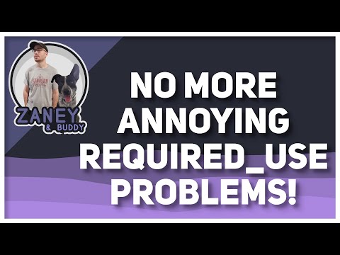 Fix For Gentoo REQUIRED_USE Flag!