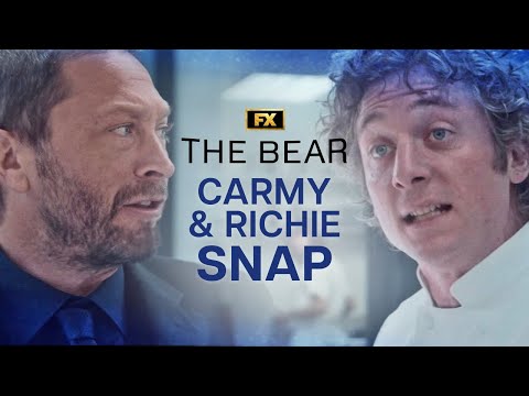 Carmy and Richie Snap During Service - Scene | The Bear | FX