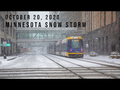 Minnesota Snow Storm | Ocober 20th, 2020