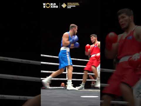 🇰🇿 A 5:0 unanimous victory for Kazakhstan's Nurbek Oralbay in his first bout of the competition 🥊