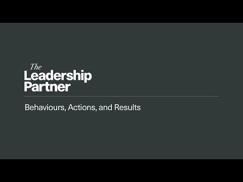 The Leadership Partner video.