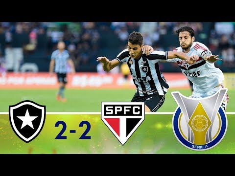 Melhores momentos - Botafogo 2 x 2 São Paulo - Campeonato Brasileiro (30/09/2018)