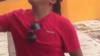 Johnnie Walker whiskey puts Mexican guy out like a light bulb