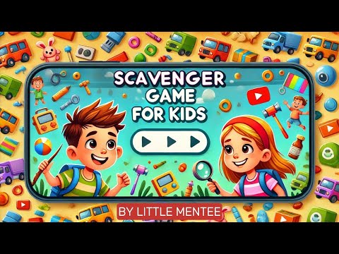 Scavenger Hunt Fun! 🕵️‍♂️ A Picture Game for Kids
