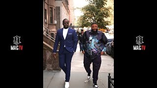 DJ KHALED & DIDDY WALK THE STREETS OF NEW YORK (2018)