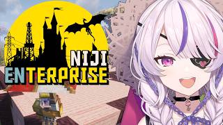 【MINECRAFT #NijiENterprise】Materials Hunt No Tech Re:Farm #3【Maria Marionette | NIJISANJI EN】