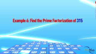 Prime factorization video 3