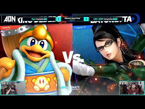 Castelia (King Dedede) vs Amaryllis (Bayonetta) | AONUltimate #116 Winners Semi-Final