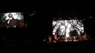 Josh Groban performing &quot;Children Will Listen/Not While I&#39;m Around in Denver 8/19/2016
