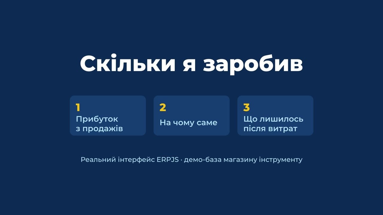 Скільки я заробив: прибуток з продажів, маржа і чистий прибуток