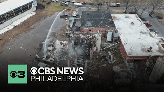 New video shows aftermath of Logan Township, New Jersey, explosion