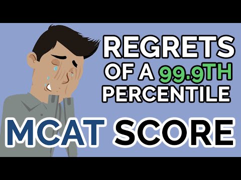99.9分的MCAT成績的遺憾 (Regrets of a 99.9th Percentile MCAT Score)