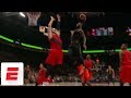 LeBron James Throws Down Epic Dunk On Jusuf Nurkic ESPN
