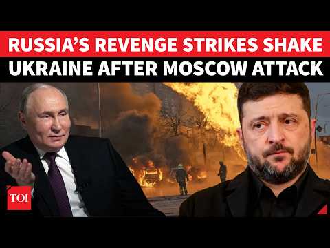 ’420 Drones, 39 Missiles’: Russia’s Revenge Roar QUAKES Kyiv; Poland Scrambles Jets | Watch