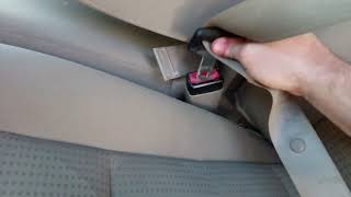 How To Replace (Or Repair) A Ford Truck Seat Belt Latch