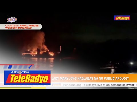 May-ari ng nasunog na MV Lady Mary Joy-3 naglabas na ng public apology | Sakto (3 April 2023)