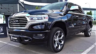 2022 RAM 1500 Longhorn 5.7 HEMI V8 LPG - Black Diamond Pickup Truck - Interior, Exterior, Walkarond