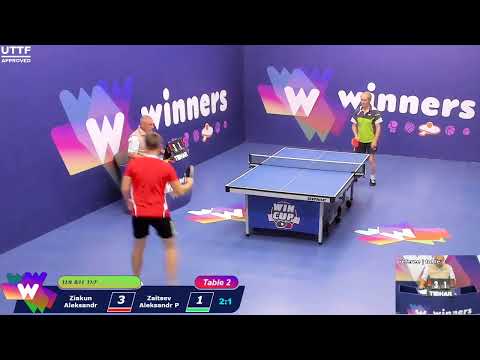 WINners CUP table 2  07.09 Ziakun Aleksandr - Zaitsev Aleksandr P  16:00