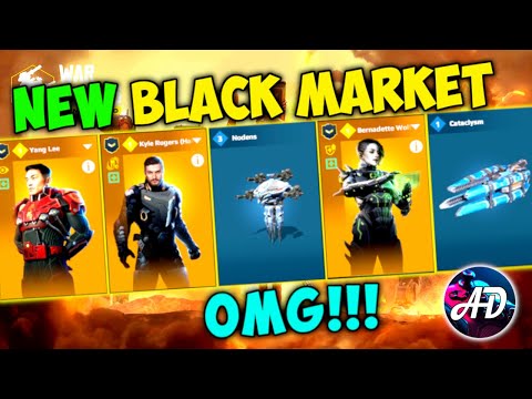 NEW BLACK MARKET SUPER CHEST, GOLD Chest ,SILVER Chest And BRONZE Chest Opening | War Robots 6.7.1