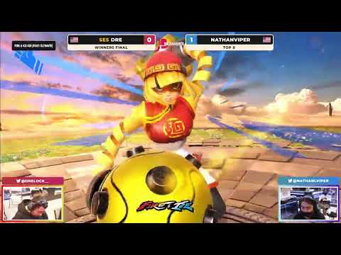 Dre (Steve, Joker, Mario) vs NathanViper (Min Min, Kazuya) -  Winners Final  - Fire & Ice #25