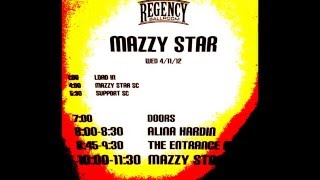 Mazzy Star - Rhymes Of An Hour - Supper Club 1996 HD