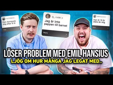 ”LJÖG OM ANTAL LIGG” - Löser problem med Emil Hansius