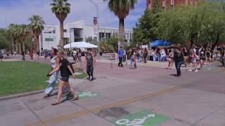 University of Arizona welcomes students back to campus for the start of a new school year