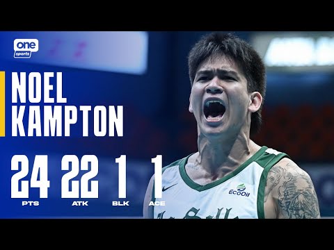Noel Kampton FIERY OFFENSE FOR DLSU 🔥 | UAAP SEASON 87 MEN’S VOLLEYBALL | HIGHLIGHTS