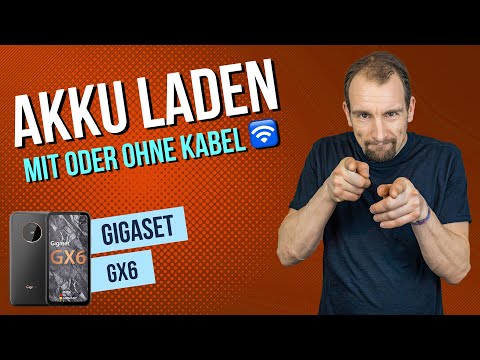 Gigaset GX6 - Akku laden | kabellos laden • 📱 • 🔋 • 👍🏼 • Anleitung | Tutorial