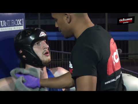 Challenge Charity Boxing - Spencer Weston v Scott Brooks