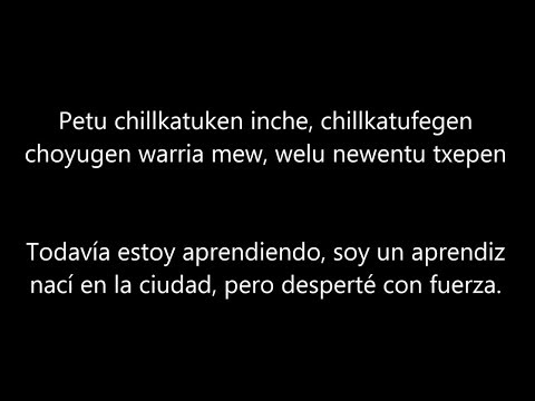 Witrapaiñ [Letra Mapudugun- español] Portavoz+ Luanko+ Dj. Cidtronyck