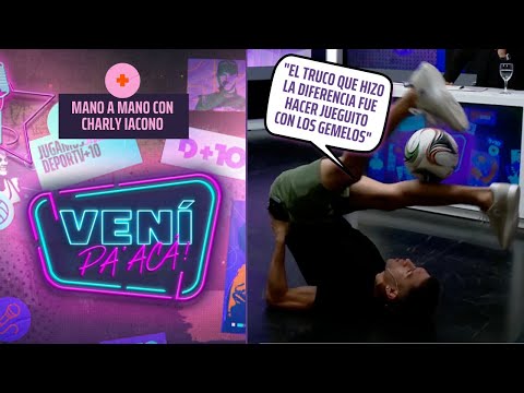 Charly Iacono, campeón mundial de freestyle, nos enseña todos sus trucos en #VeniPaAca