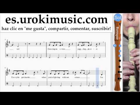 Tutorial de flauta dulce B. Katy Perry - Mind Maze Clases Notas Parte#2 um-i927