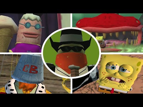 SpongeBob Movie Game - All Bosses (No Damage)