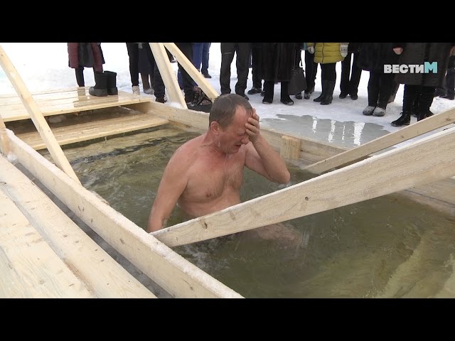 Праздник Крещение Господне в Менделеевске (ВИДЕО)