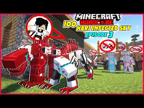 300 DAYS OF ADOPTING INFECTED SKY DAJJAL PLANE EPISODE 3 IN MINECRAFT ! 10 PLANE EATER APPEARS