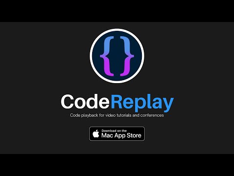 Code Replay for Xcode [Demo Video] thumbnail