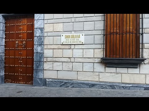 Visita Guiada Casa del   Libertador Simon Bolívar Caracas Venezuela
