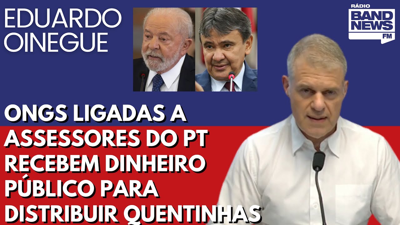 Oinegue: ONGs ligadas a assessores do PT recebem dinheiro público para distribuir quentinhas