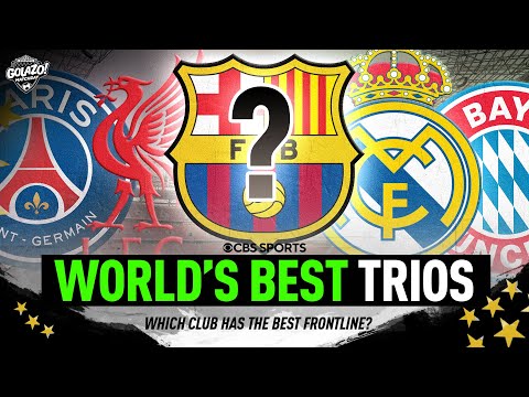 BEST ATTACKING TRIOS in FOOTBALL ⚽ | Barcelona TOP list - Where are Real Madrid? | Golazo Matchday