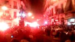 preview picture of video 'Vive l'Algerie -  Algerie 3 Egypte 1- 2009 Défilé a beb el oued -trois horloge-'