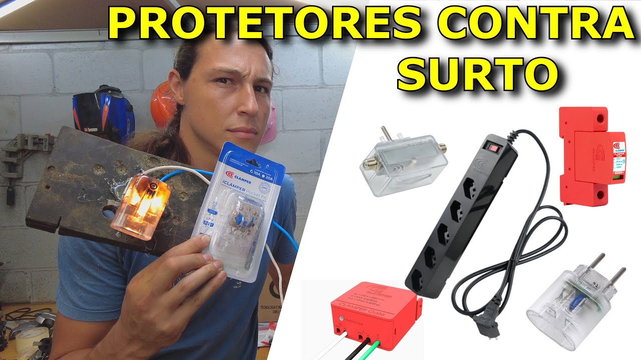 SUPER TESTE DE PROTETORES CONTRA SURTOS ELÉTRICOS