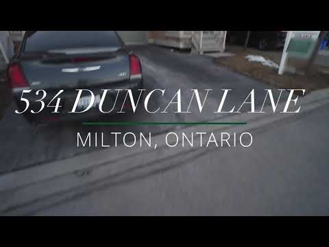534 Duncan Lane, Milton, Ontario