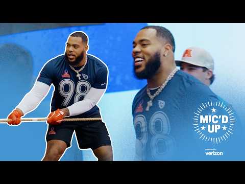 Jeffery Simmons Mic’d Up at the Pro Bowl | Tennessee Titans
