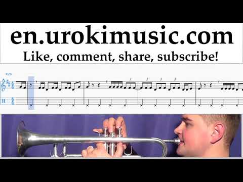How to Play Trumpet Luis Fonsi, Demi Lovato - Échame La Culpa Tabs Part#2 um-ih352